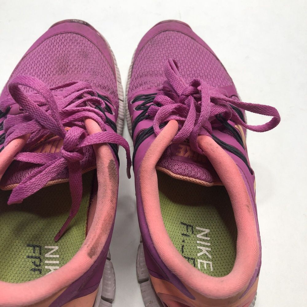 Nike Womens Free 5.0 580591-660 Pink Running Shoes Sneakers Size 7 - Picture 6 of 10